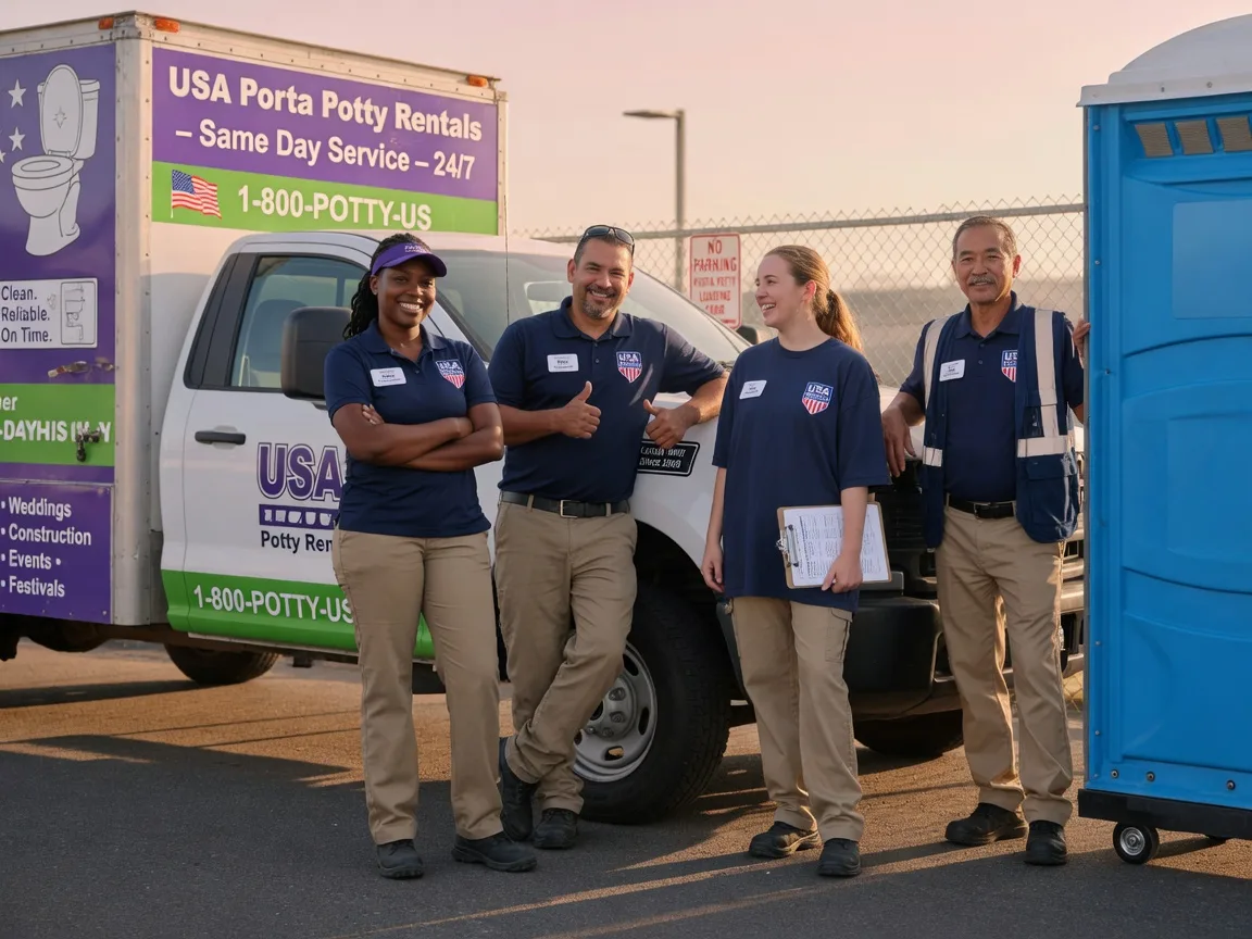 Porta Potty Rental company in Galesburg, IL