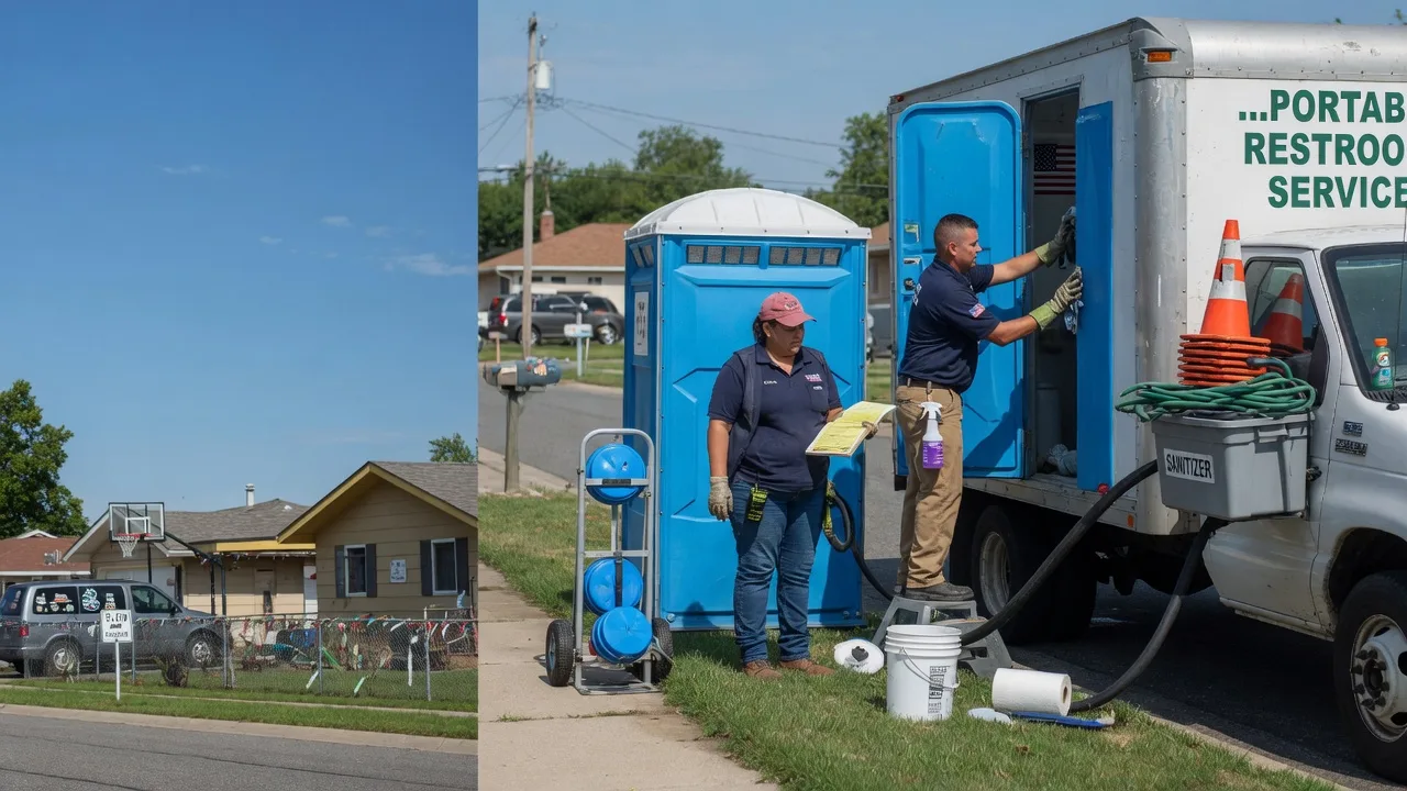 Portable Toilet Rental in Galesburg, IL near me